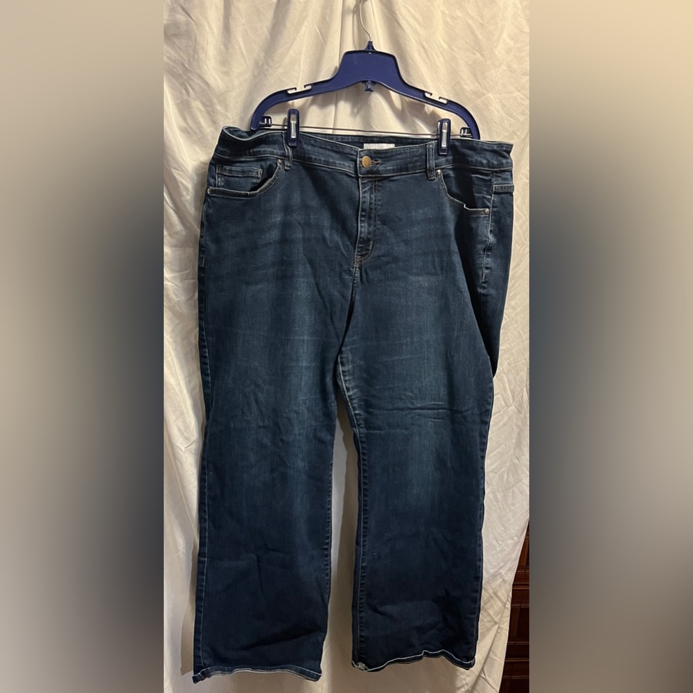lane bryant flex magic waistband curvy fit high rise boot size 24